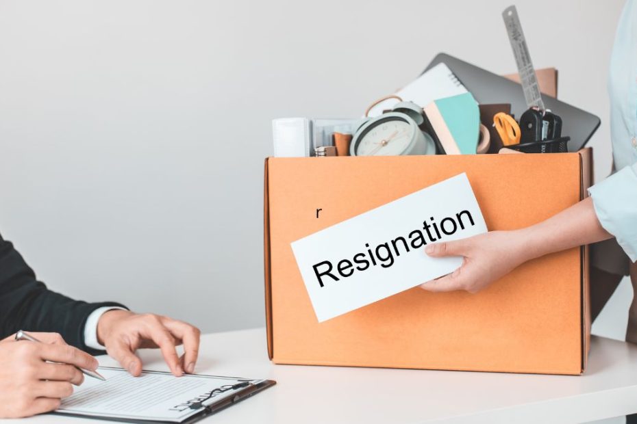lettre de démission cdi